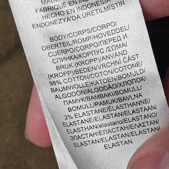 Lauren Ralph Lauren Womens 16 Vondra Cropped Utility Jacket Olive Twill Safari - Picture 4 of 9